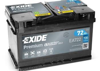 Akumulator Exide Premium 72Ah 720A PRAWY PLUS