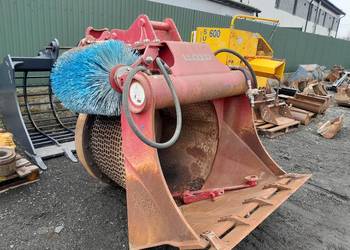 Łyżka ażurowa przesiewająca sortująca hydrauliczna bębnowa przesiewacz do k