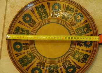 Talerz ozdobny na sciane -PRL