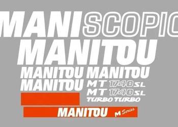Naklejki oklejenie MANITOU MRT 1740 SL Zamiennik