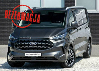 Ford Tourneo Custom 8-OSÓB 170KM L2H1 szklany dach pakiet Exclusive nagłoś…