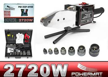 Zgżewarka do Rur PCV 7 Matryc 2720W 16 - 63 MM