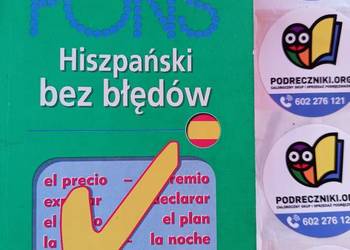 Hiszpański bez błędów książki języka hiszpańskiego największy wybór Warszaw