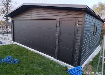 Garaż dwuspadowy 6,60x5,30