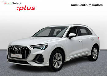 Audi Q3 35 TFSI 150KM Stronic S-line Virtual Led Tempomat ACC II (2018-202…