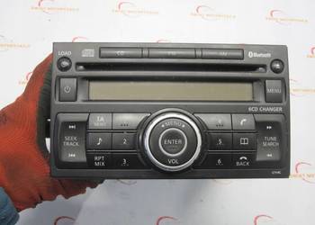 NISSAN QASHQAI I J10 07r radio CD 28185 JD400