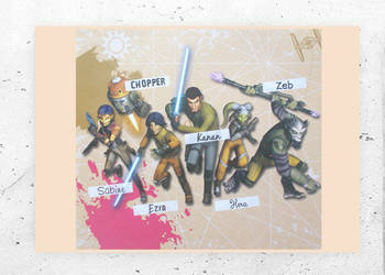 gwiezdne wojny plakat A4,star wars plakat 21x30,rebelianci plakat star wars