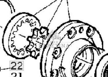 John Deere IVT AUTOPOWER 6820 6920 6920S Pompa CZĘŚCI AL231660
