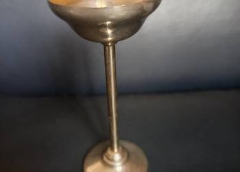 Kieliszek platerowany na nóżce