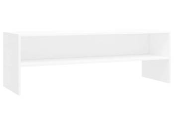 Szafka pod TV biała 120x40x40 cm materiał drewnopochodny WM-800036