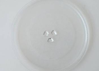 Talerz do kuchenki mikrofalowej, mikrofalówki z koniczyną 25,5 cm