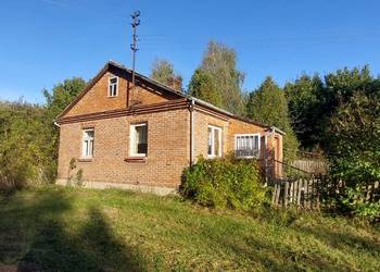 Dom murowany na działce 45 ar. Hniszow. Gmina Ruda Huta