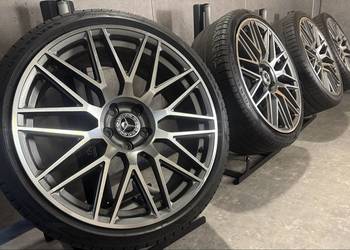 20 cali Mercedes w213 felgi koła alusy komplet z oponami 5x112 ET45 8.5J i