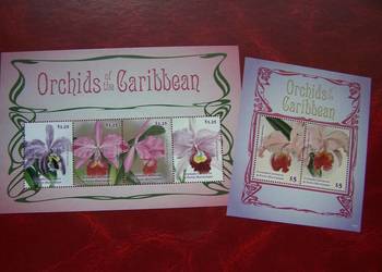 Grenada MNH Flora Kwiaty Orchidee
