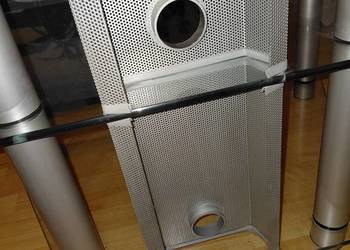 Sprzedam elegancki z odpornego szkla 3 półki bardzo ł pod telewizor stolik