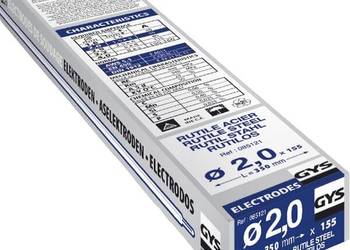 155 elektrod stal. GY38 Ø2mm 085121GYS