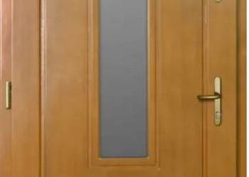 DRZWI DREWNIANE DOMINIKA 90L AFROMOZJA NOWE