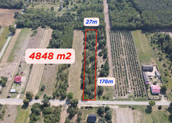 Dziecinów | działka 4 848 m²
