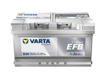 AKUMULATOR 75Ah 730A VARTA BLUE EFB E46 CHOPINA 1 PŁOCK  DARMOWY DOWÓZ