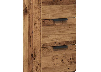 Szafka stare drewno 30x30x70 cm materiał drewnopochodny WM-856955