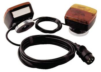 Zestaw lamp, tylnych na magnes 12m LA91220