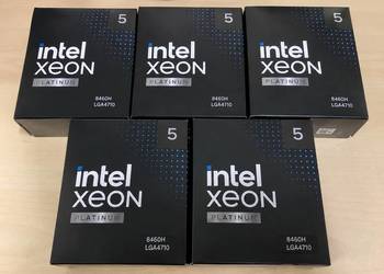 Zupełnie nowy Intel Xeon Platinum 8460H