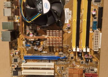 Płyta Główna ASUS P5K + Procesor Intel C2D E4500 + Wentylator(Brak zaczepu)