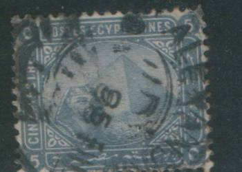 Zn. Egipt  Mi 35x kas 1884