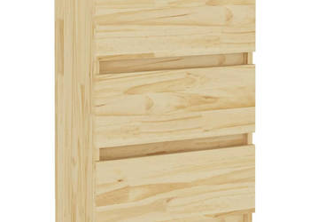 Szafka nocna 40x295x64 cm lite drewno sosnowe WM-808083