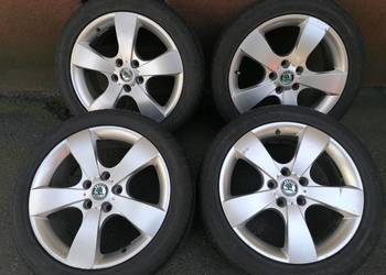 Felgi aluminiowe 17 5x112 skoda lato 2024 opony