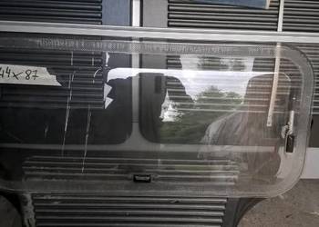 nowe okno do przyczepy kempingowej 44 x 87 przezroczyste