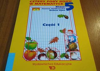 Zeszyt ćwiczeń Cztery pory roku w matematyce klasa 5 cz 1 Janikowska Ujma