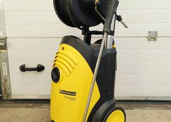 Myjka ciśnieniowa Karcher HD 5/15CX Mosiężna pompa Oryginalny osprzęt Zwija