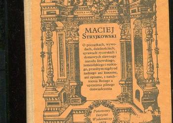 O początkach wywodach dzielnościach... - Maciej Stryjkowski