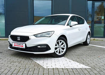 SEAT Leon, 2021r. FV23% * LED * Front+Lane Assist * Kamera * VC * AA/AC SEAT Leon, 2021r. FV23% * LED * Front+Lane Assist * Kamera * VC * AA/AC