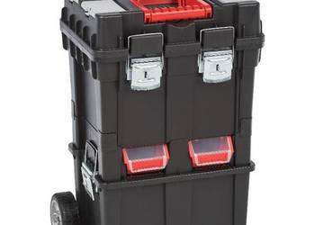 Skrzynia narzędziowa na kółkach dwuczęściowa