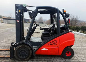 wózek widłowy LINDE H35T LPG TRIPLEX 4.60m przesuw 4-sekcja 8800mtg