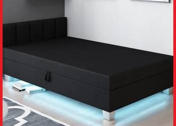 Łóżko jednoosobowe Tapczan do spania z materacem Darmowa Wysyłka