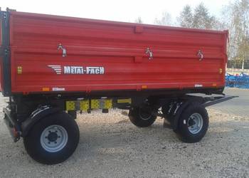 Przyczepa dwuosiowa Metal Fach T710/2 8 t ton PRONAR 6 10 12