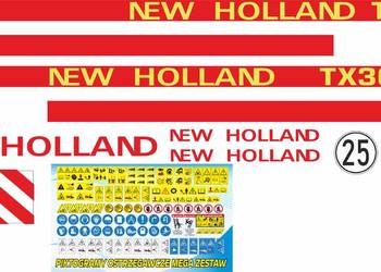 Naklejki New Holland tx 36 i inne modele super mocne zamienniki