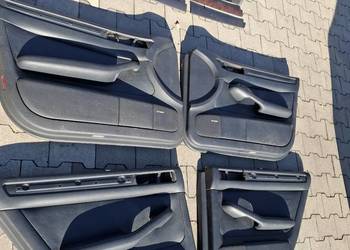 Audi A6 S6 C5 Avant Sedan Quattro Allroad Skóra 4x Boczki Drzwi Czarne BOSE