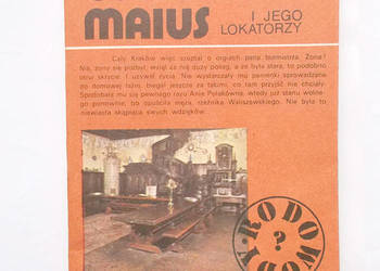 książka Collegium Maius i jego lokatorzy Janusz Roszko