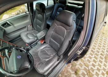 Saab 9000 fotele skóra elektryka pamięć podłokietnik