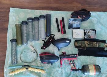 Paintball zestaw unikalny marker Dye DM7 Ironman