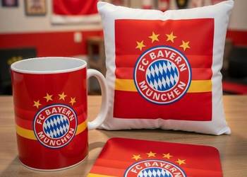 Bayern Monachium prezent dla kibica pilki noznej dla niego zestaw Poduszka