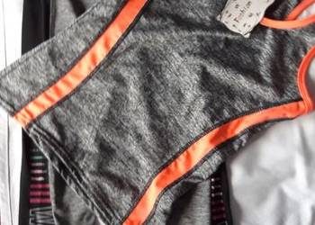 Leginsy plus koszulka zestaw  sportowy