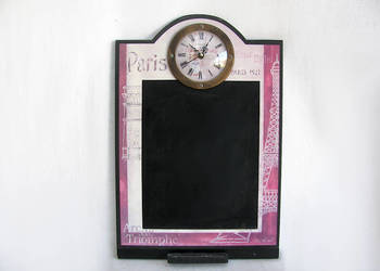 ~* Tablica zegar Paris Vintage Cafe * kuchnia * bar  *Restauracja~