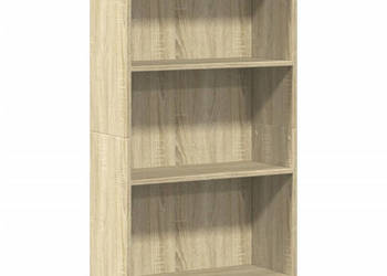 Regał dąb sonoma 60x24x109 cm materiał drewnopochodny WM-857805