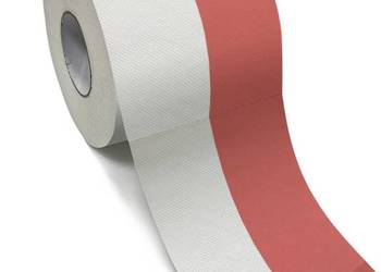 Papier toaletowy Dodoopy® - BIAŁO CZERWONY