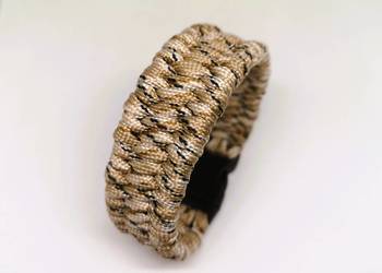 Bransoletka z paracordu – splot „Trilobite”